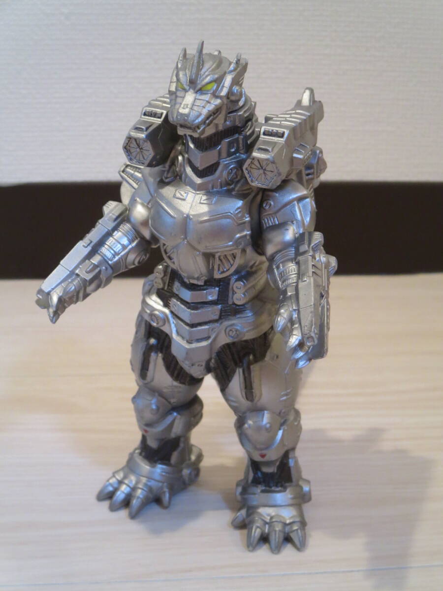 ロ バンダイ ムービーモンスターシリーズ【メカゴジラ(重武装型)】約16.5cm ソフビ 機龍拍卖