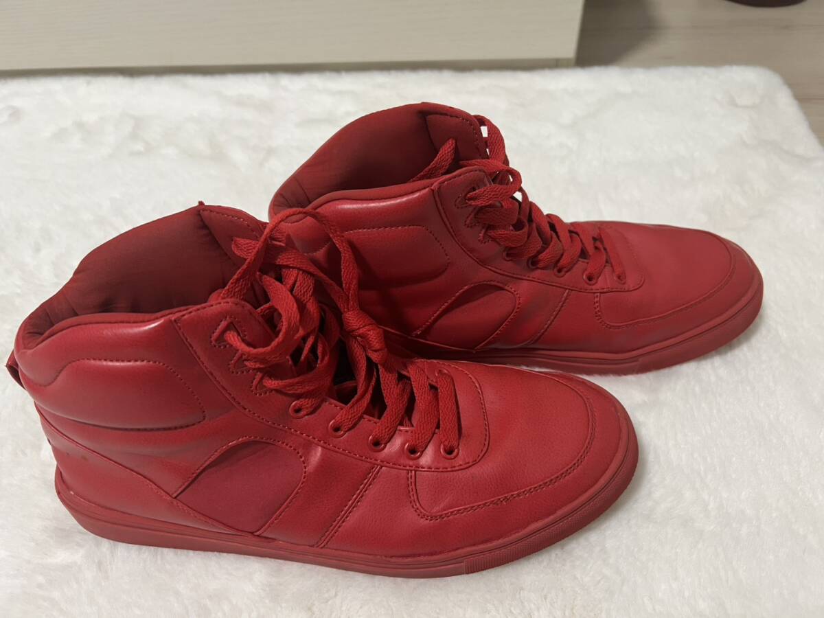 Bershka ベルシュカ スペイン ハイカットスニーカー EU43インチ 28cm拍卖