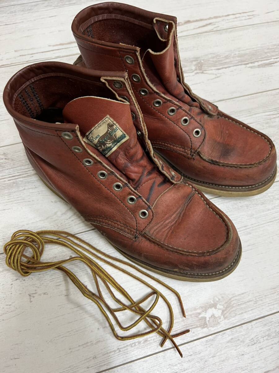 レッドウイング アイリッシュセッター ブラウン サイズ8 1/2(刻印あり)拍卖