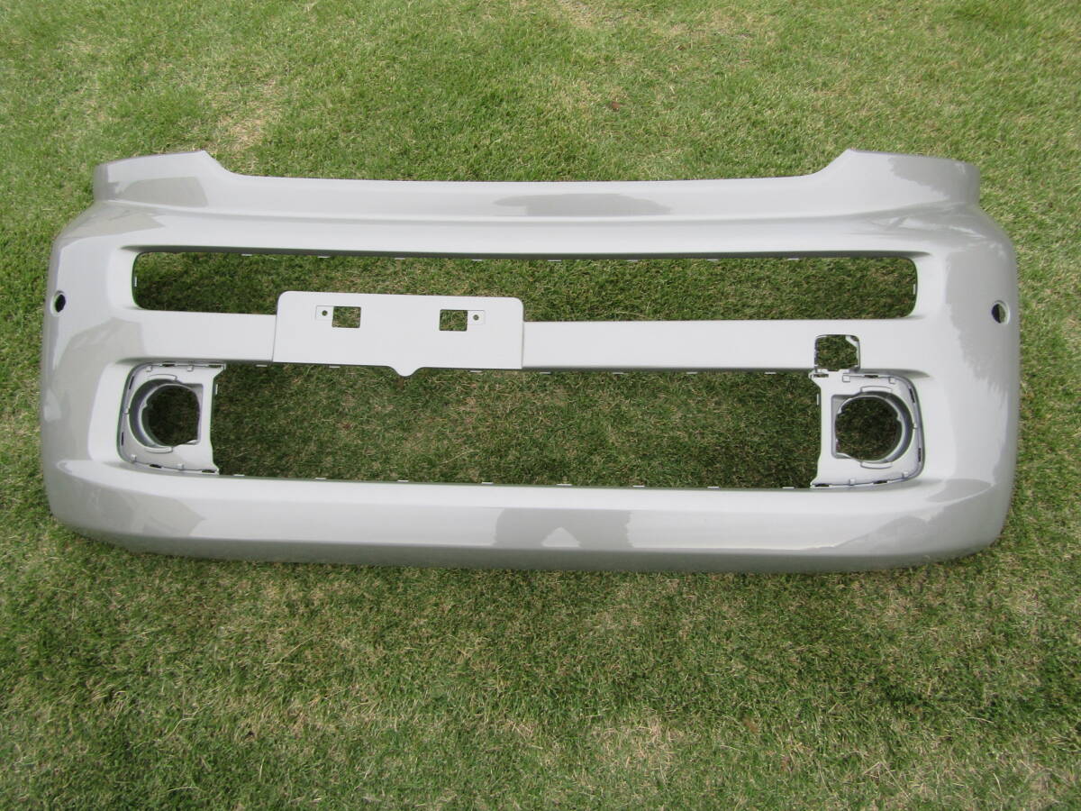 スペーシア MK54S 純正 フロントバンパー バンパー WBW モスグレー 71711-53U0 ■■ 13102803拍卖