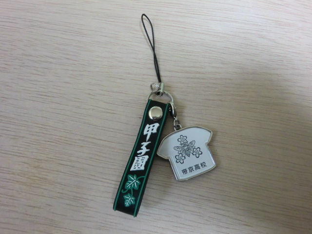 高校野球 帝京高校 第82回選抜 ストラップ 甲子園拍卖