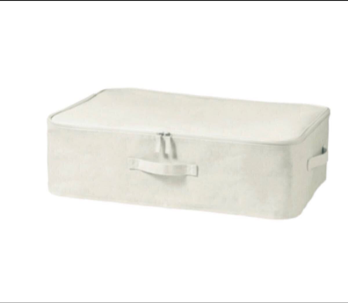 【新品】 MUJI 無印良品 ポリエステル綿麻混・ソフトボックス・衣装ケース約幅59×奥行39×高さ18cm /38369745//2021.08/149/拍卖