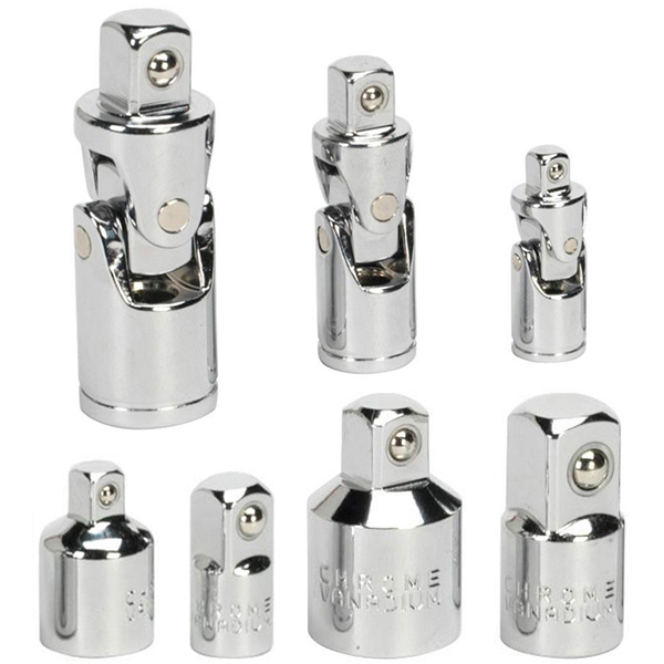7点セット ユニバーサルジョイント(J051) & ソケットアダプター(B109) 7pcセット N102拍卖
