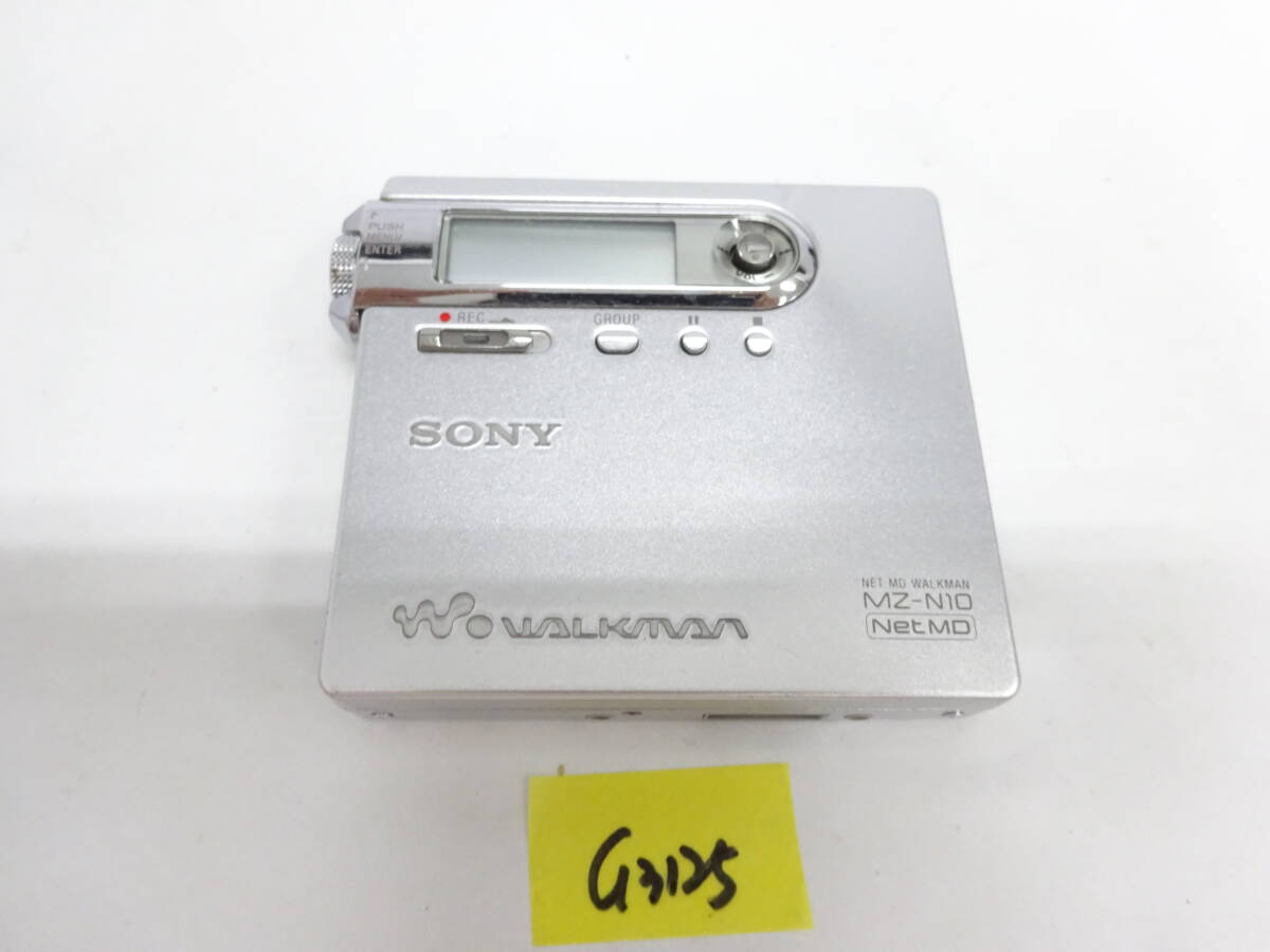 SONY ソニー MDプレーヤーMZ-N10 WALKMAN MDウォークマン 動作未確認 ジャンク G3125拍卖