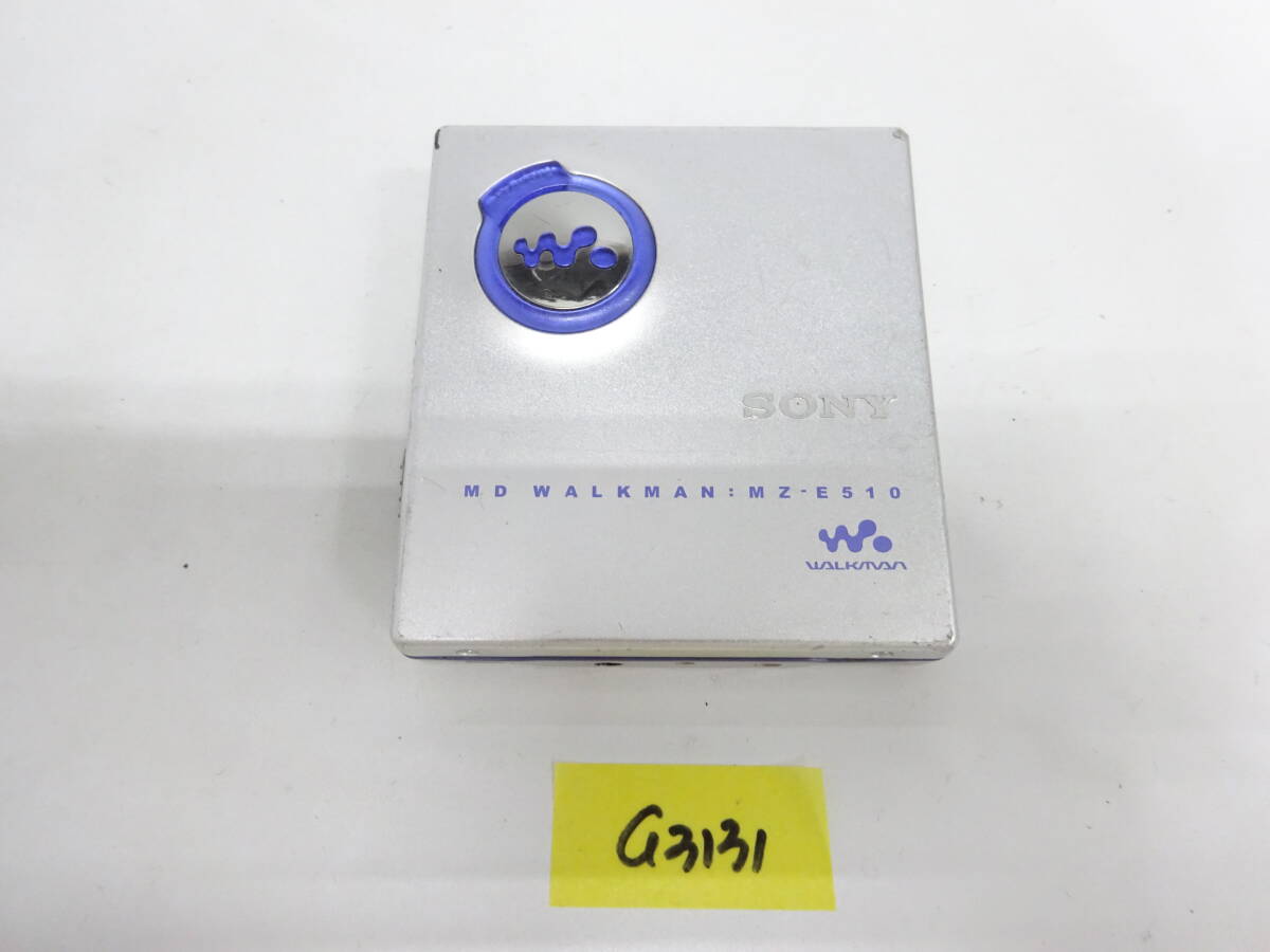 SONY ソニー MDプレーヤー MZ-E510 WALKMAN MDウォークマン 動作未確認 ジャンク G3131拍卖
