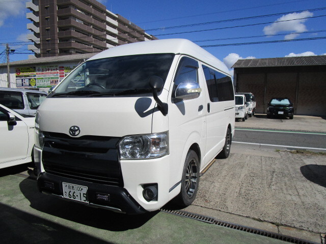 レジアスエース ディーゼル 禁煙車 荷台ベット個人出品 事故無しWエアコン拍卖