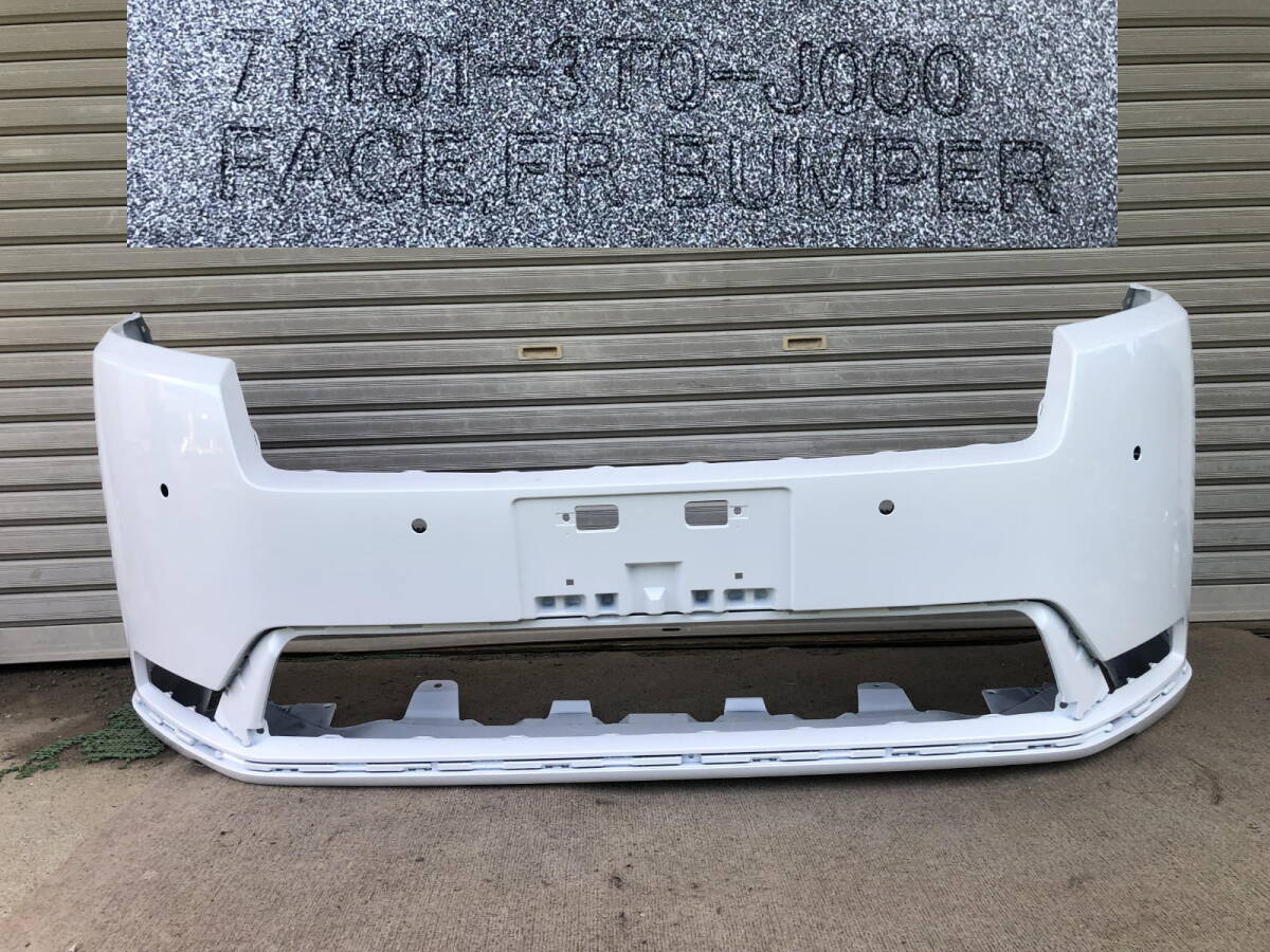 RP6 RP7 RP8 ステップワゴンスパーダ フロントバンパー プラチナホワイトパール NH883P拍卖