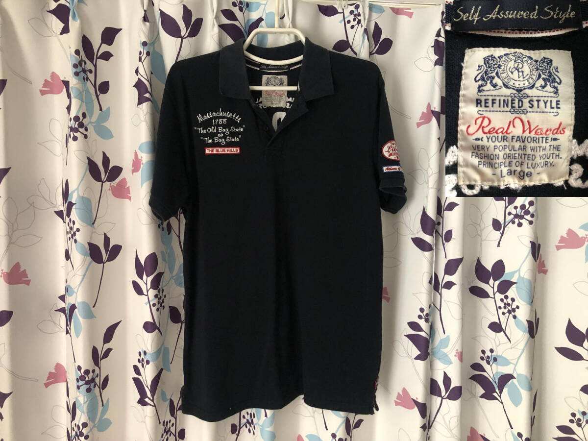 ポロシャツ 半袖 Lサイズ ブラック拍卖