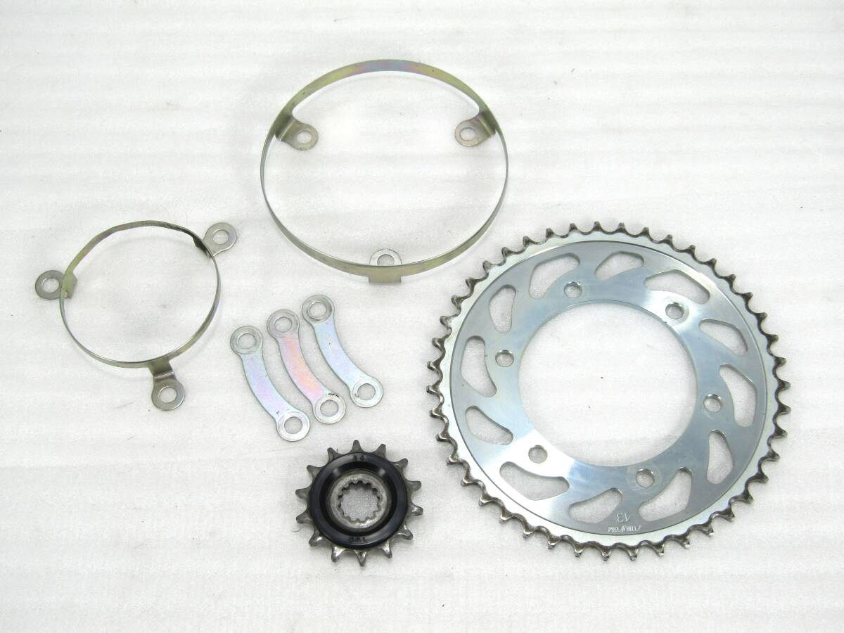 ● YZF-R25 RG10J ヤマハ純正品F/Rスプロケ等SET!拍卖