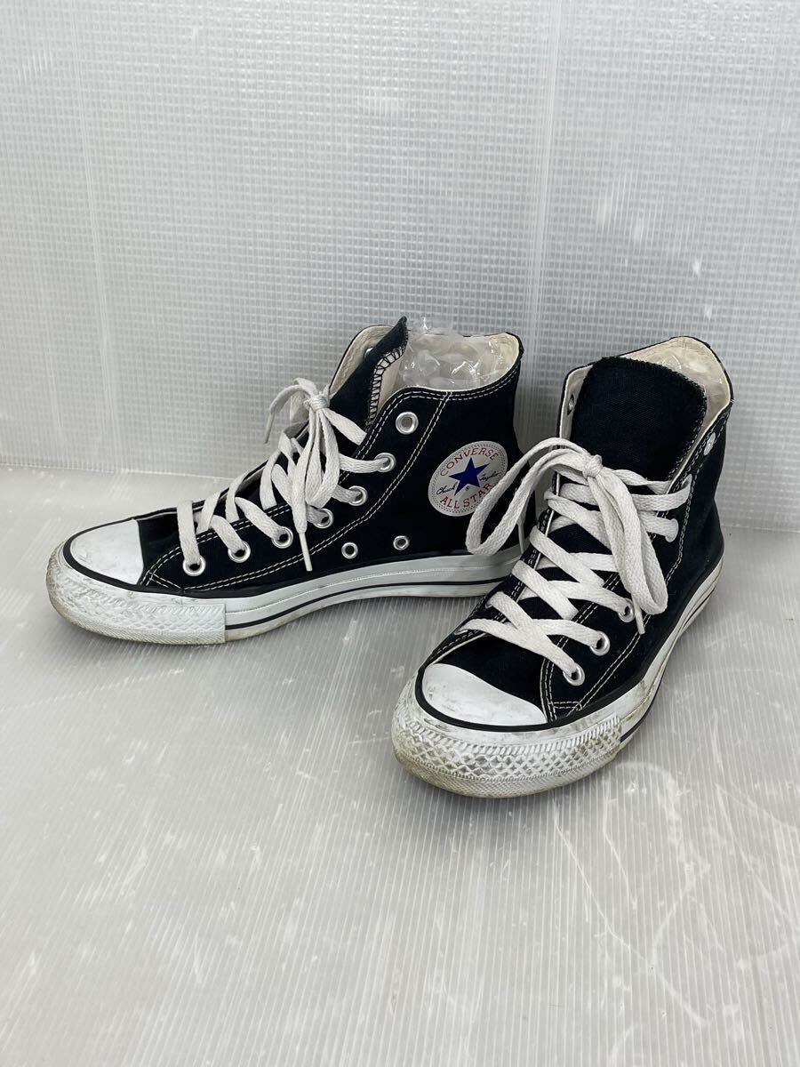 【中古・保管品】converse コンバース オールスター ハイカットスニーカー ブラック 24cm 24センチ ALL STAR拍卖