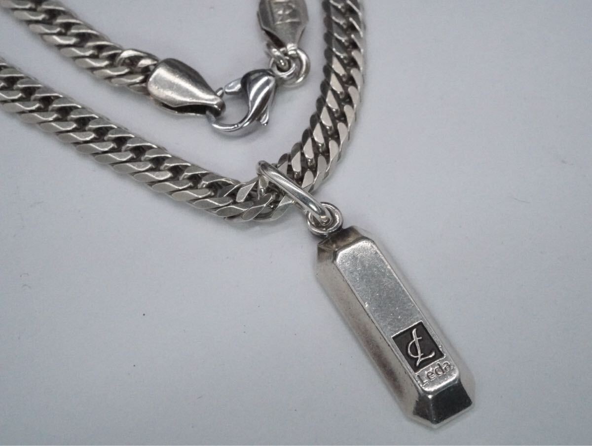 【601】Leda Silmaレダシルマ ゲルマニウム シルバー SILVER ネックレス 長さ約54cm アクセサリー TIA拍卖