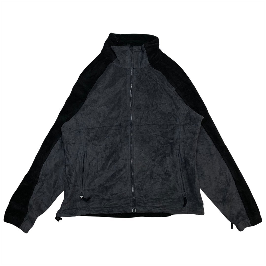 Vintage Columbia コロンビア Interchange対応モデル フリース ジャケット レディース M グレー 古着 ジップアップ アウトドア ビンテージ拍卖