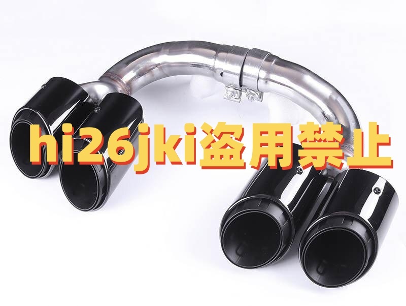 ポルシェ カイエン ベースグレード用 4本出し スポーツマフラー 2色選 2018~拍卖