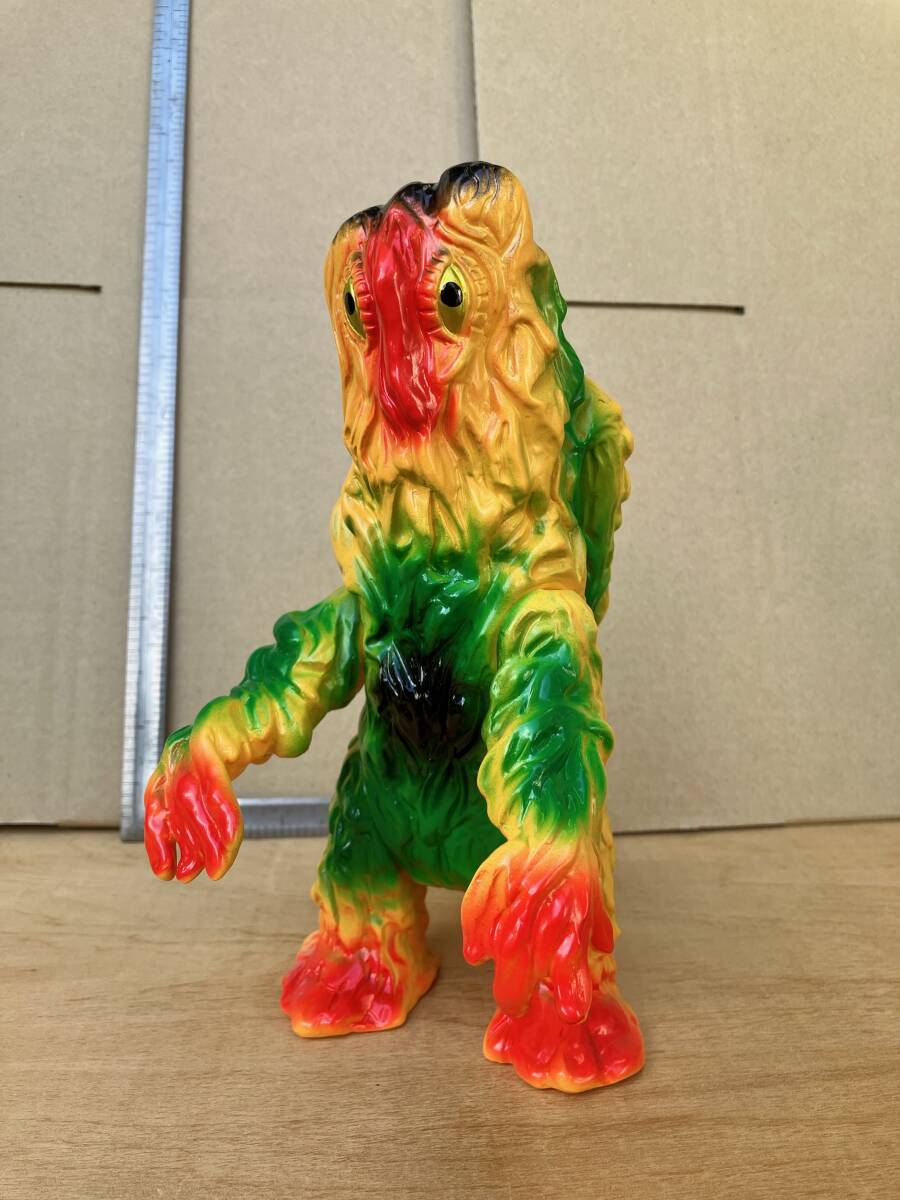 中古 ヘドラ 黄色塗装版 復刻 ブルマァク スタンダード 検索 M1号 マルサン マーミット ベアモデル CCP ソフビ フィギュア拍卖