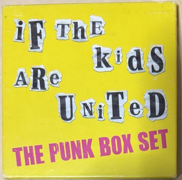 If The Kids Are United The Punk Box Set 3CD Damned Sex Pistols X-Ray Spex Sham 69 Buzzcocks G.B.H 999 Stranglers Discharge Wire拍卖