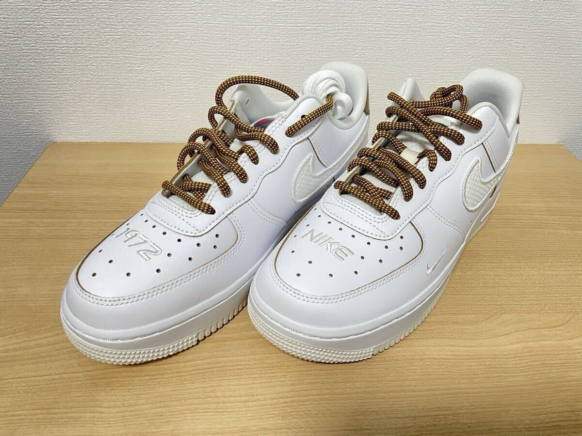 新品 NIKE AIR FORCE 1 07 LX 海外限定 日本未発売 ナイキ エアフォース 1 エアフォース1 ホワイト スニーカー 24.5cm拍卖