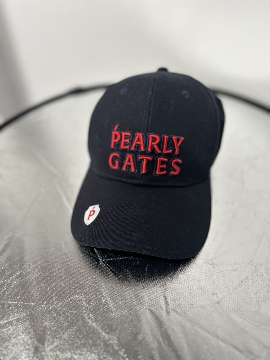 pearly gates パーリーゲイツ キャップ 紺 拍卖