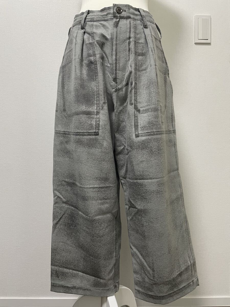 美品 Y's ワイズ ワイドパンツ グレー サイズ1拍卖