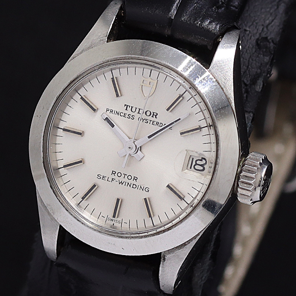 1円 稼働 チュードル プリンセスオイスターデイト 7576/0 703488 AT/自動巻 シルバー文字盤 レディース腕時計 0300300-15000 10NBT MST拍卖