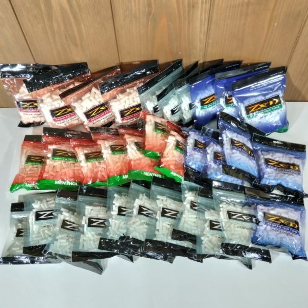 未開封 大量まとめ 手巻きタバコフィルター ZEN ゼン レギュラー エクストラロング スーパースリム メンソール 他 E5拍卖