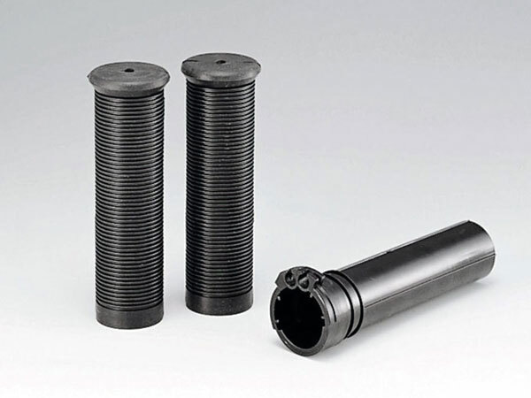 キジマ KIJIMA チョッパーグリップ スリムタイプ ブラック 左右SET HD-04713拍卖