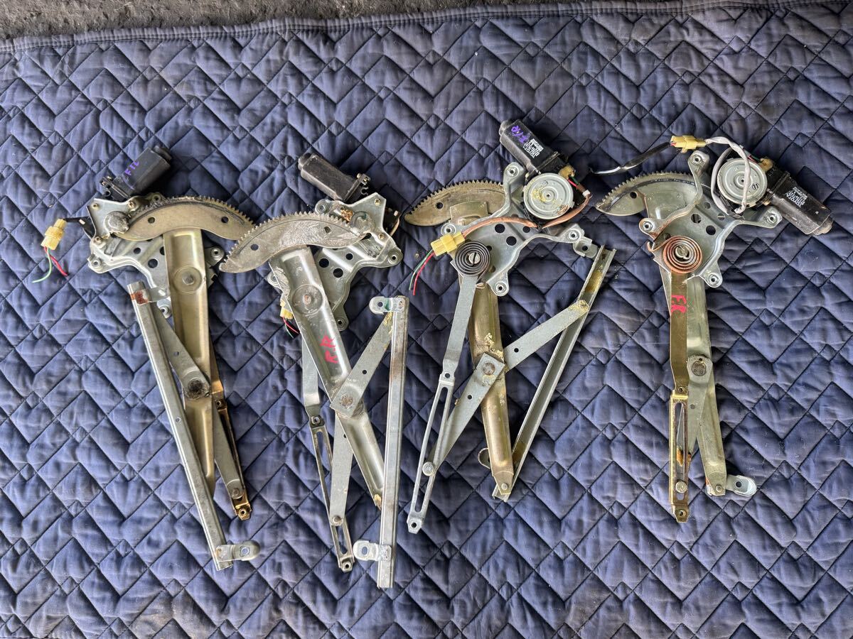 GX70 パワーウィンドウ レギュレーター モーター 前後左右 トヨタ マークⅡ拍卖