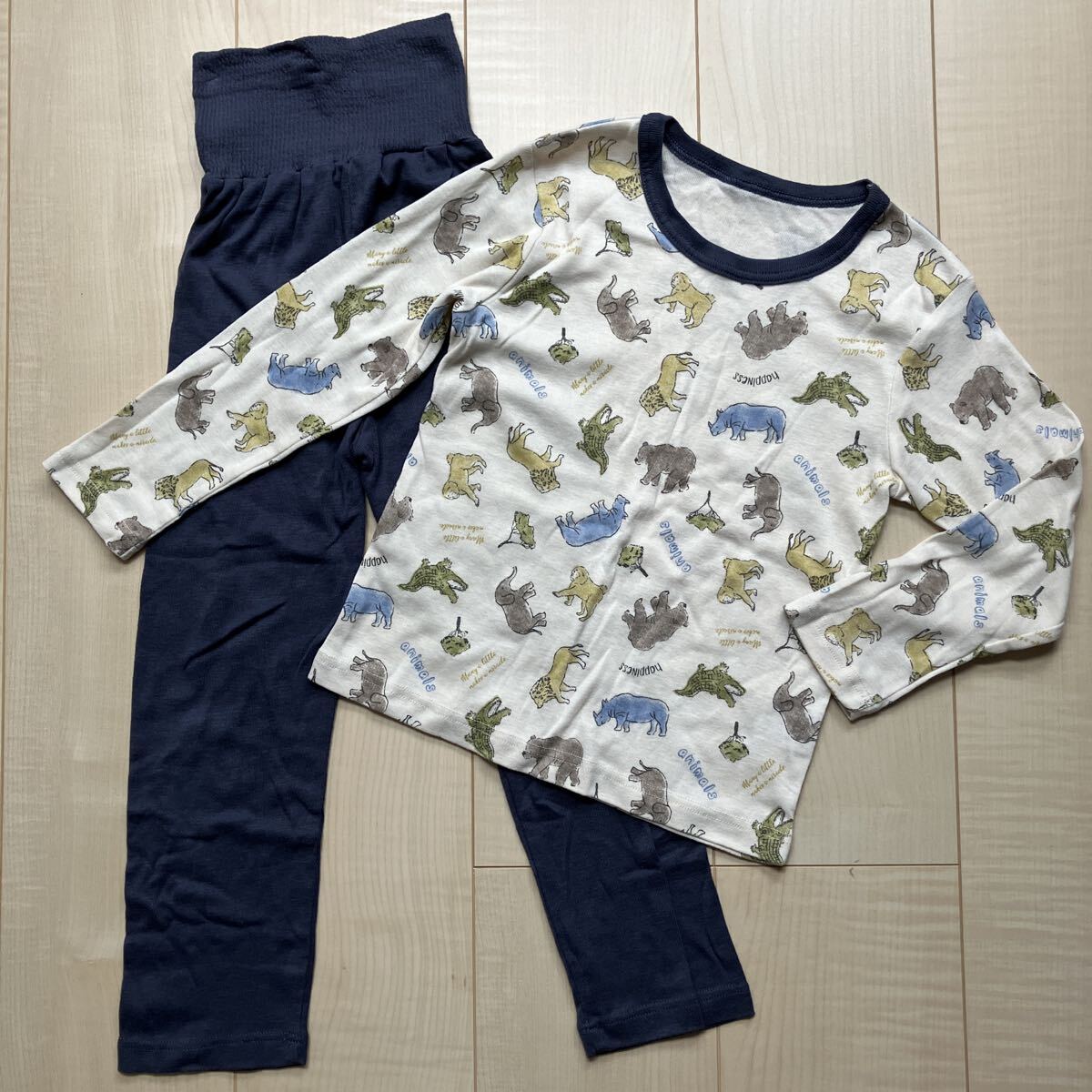 アニマルプリント パジャマ サイズ120拍卖