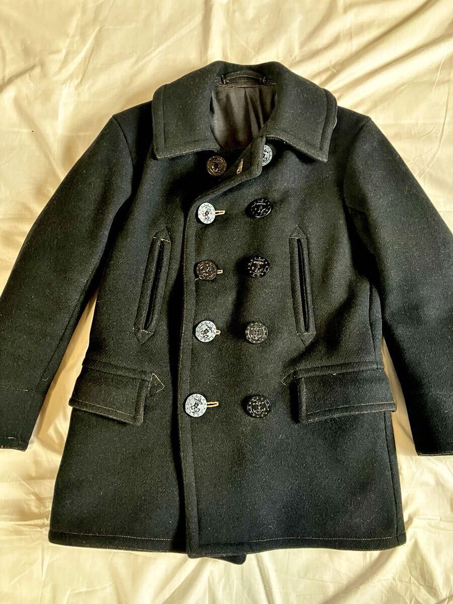 オールドジョー/old joe /Pコート/表記サイズ36/ウール100%拍卖