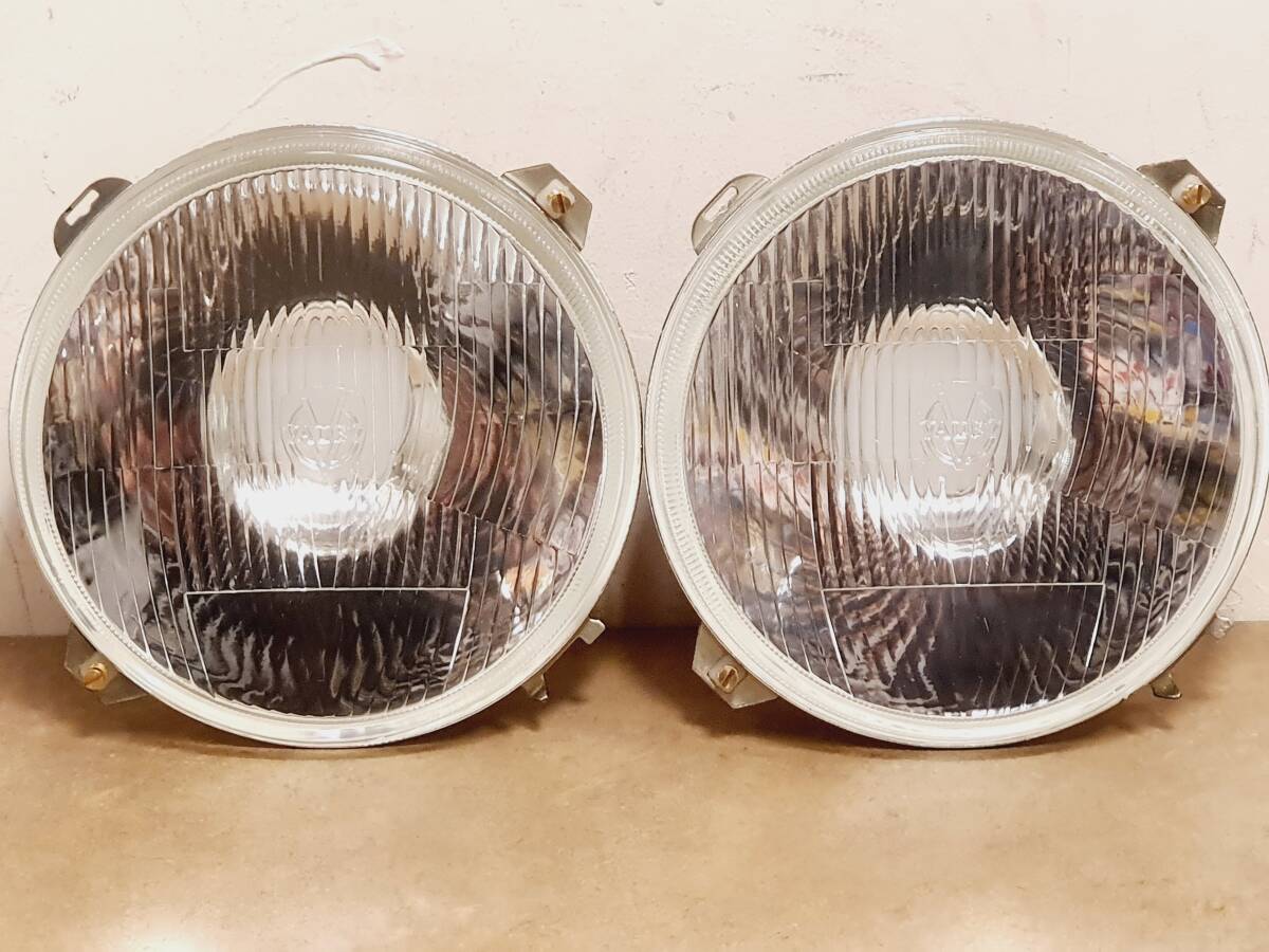 ルノー・4 キャトル ヘッドライト2個セット マーシャルレンズカット拍卖