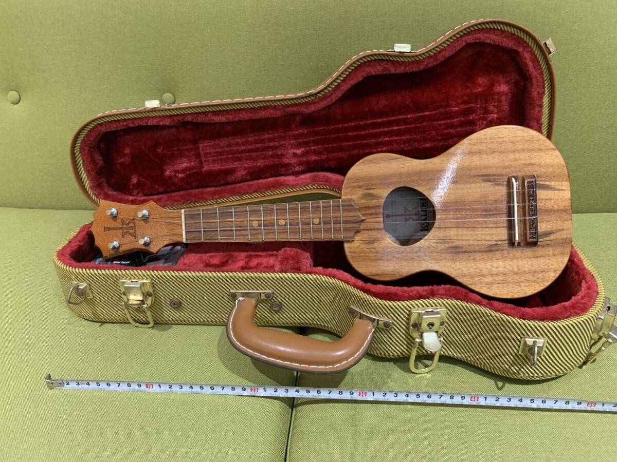 【15872】★KOALOHA ウクレレ コンサート ウクレレ ハワイ製 打楽器 趣味 音楽 コアロハウクレレ ケース付き きれいめ☆彡拍卖