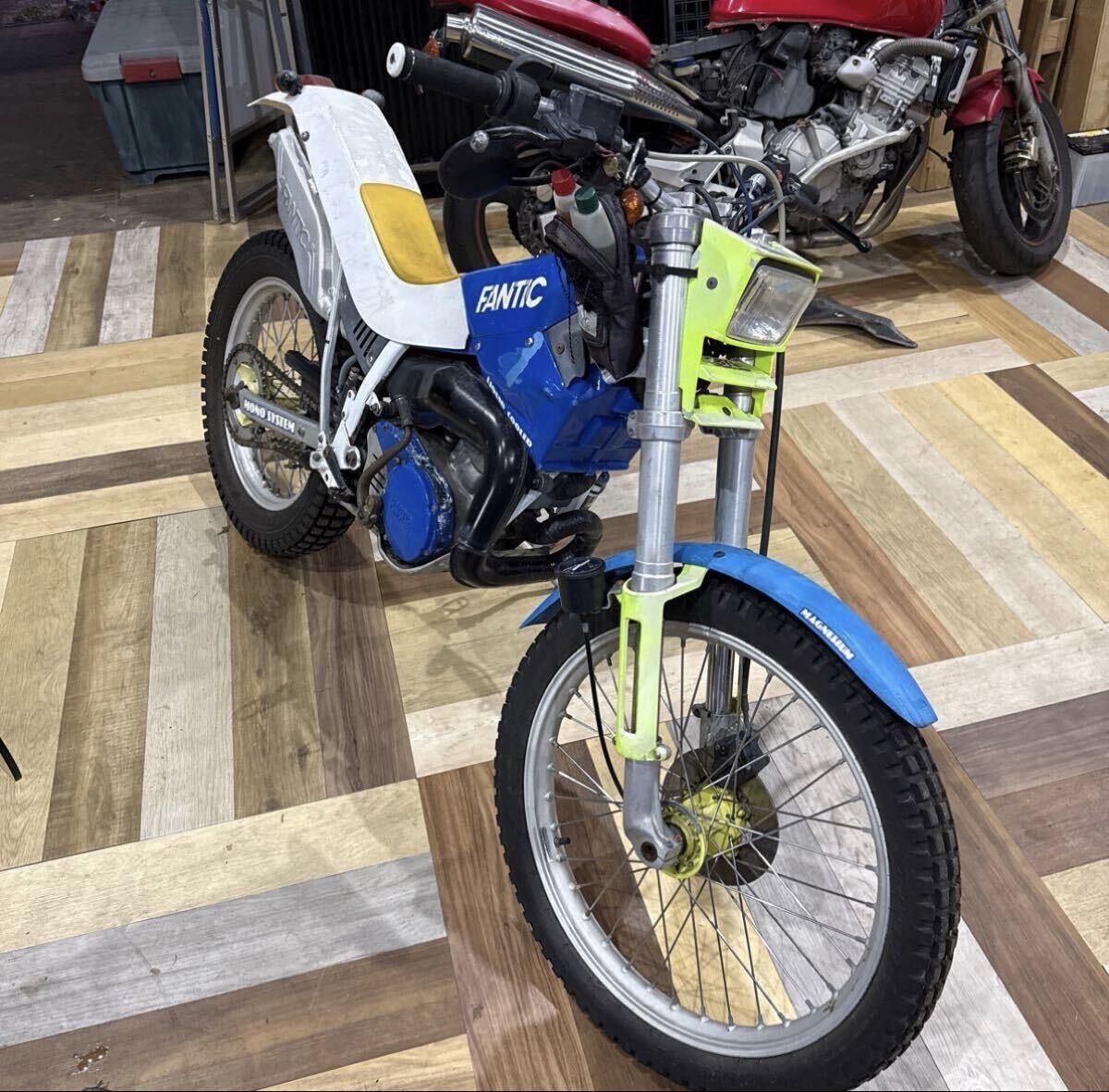 Fantic 250 ファンティック250 2st 2スト trail トライアル オフロード キック始動 書類あり拍卖