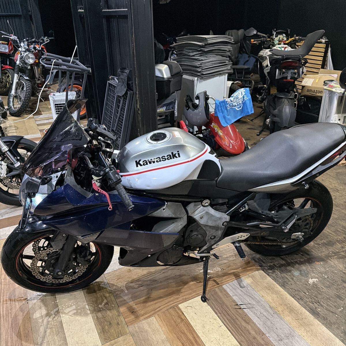 カワサキ ER400B ニンジャ400 平成26年式 セル始動 書類あり 走行49019km拍卖