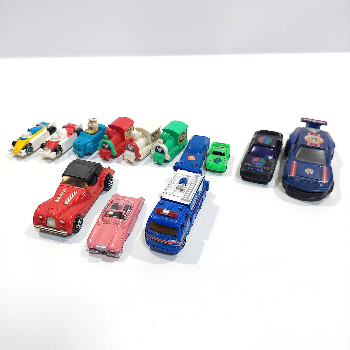 ミニカー 種類色々 まとめて レトロ ミッキー/ドナルド/サンダーバード ペネロープ号など コレクション 現状品 y1382拍卖