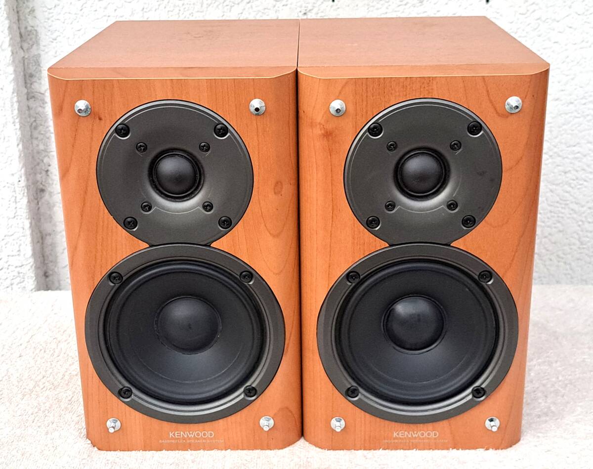 ★KENWOODケンウッド★2ウェイ2スピーカー LS-K701★12cmコーン型ウーハ/2.5cmソフトドーム型ツイーター★音出確認済★USED★拍卖