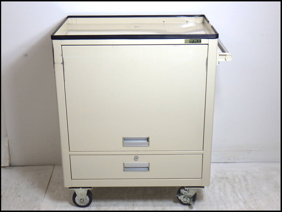 ●中古品●サカエ●エスエスワゴン●道具箱●ツールワゴン●作業台●キャビネット●管理19拍卖
