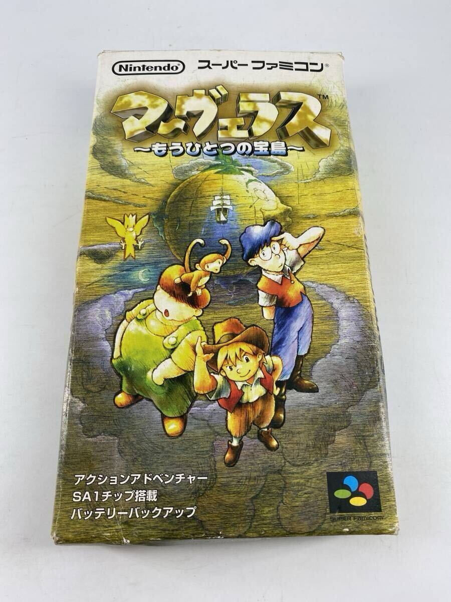 SFC マーヴェラス もうひとつの宝島 スーファミ スーパーファミコン 動作確認済み拍卖