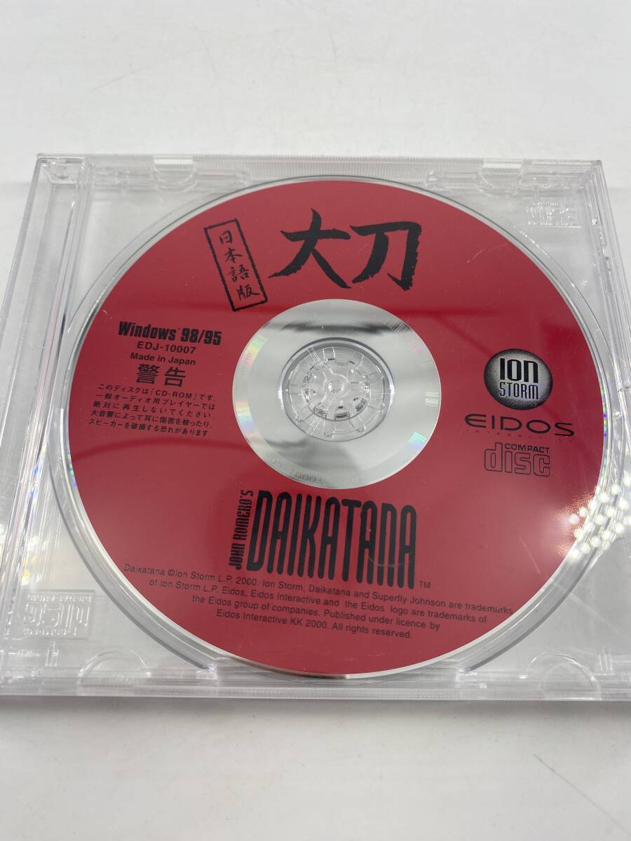 PCゲーム 大刀 日本語版 PC CD-ROM DAIKATANA  EDJ-10007拍卖