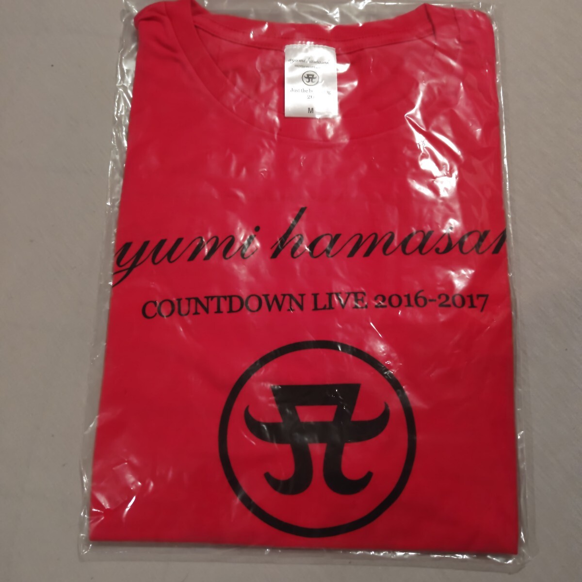 浜崎あゆみ Tシャツ COUNTDOWN LIVE 2016〜2017 未開封新品拍卖