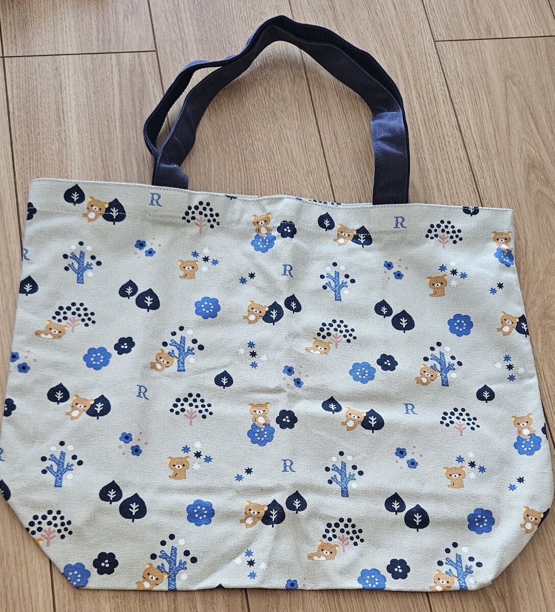 ♪リラックマ♪トートバッグ♪グレー色♪拍卖