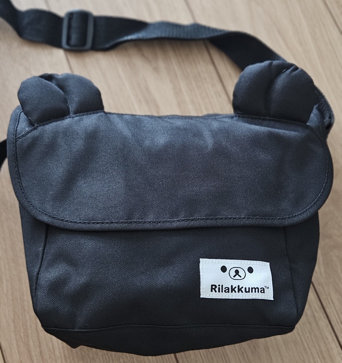 ♪リラックマ♪ショルダーバッグ♪黒♪タグ無し♪クマ耳♪拍卖