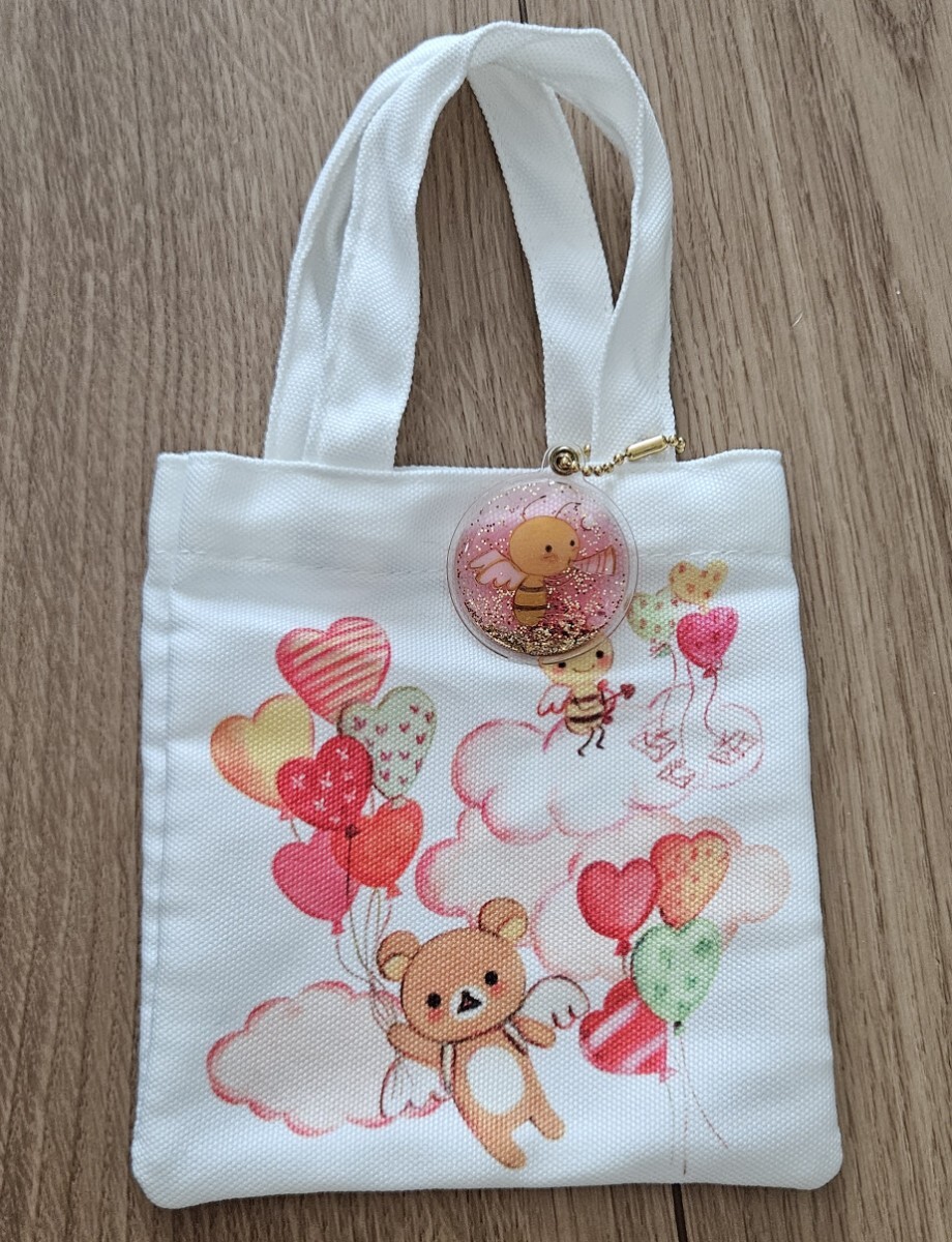 ♪リラックマ×カレルチャペック×イッツデモコラボ♪ミニトートバッグ♪2017♪拍卖