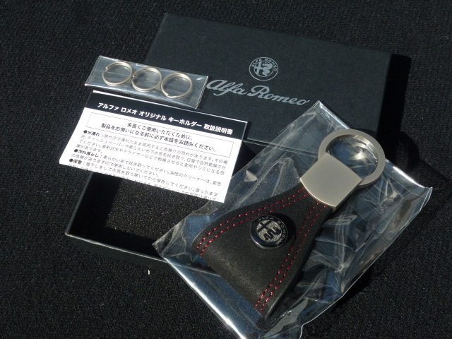 【新品!正規品!】アルファロメオ 純正 キーホルダー ジュリア ジュリエッタ ミト アルファ147 ステルヴィオ アルファ156 159 4C GT GTV拍卖