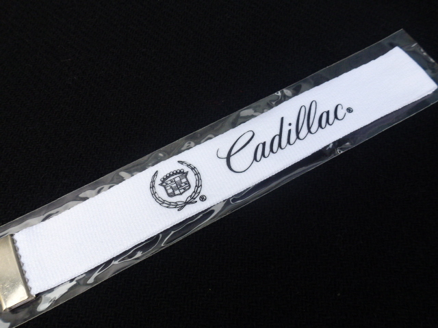 【新品!純正!】キャデラック ストラップ キーホルダー フリートウッド ブロアム エスカレード デビル ローライダー CTS SRX XT4 XT6拍卖