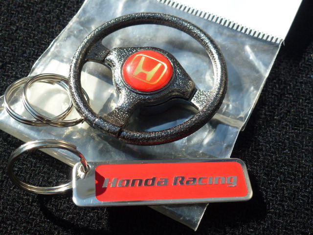 【当時物!新品!】ホンダ レーシング ステアリング キーホルダー HRC シビック TYPE R S2000 NSX NSX-R インテグラ EK9 FD2 FL5 タイプR拍卖