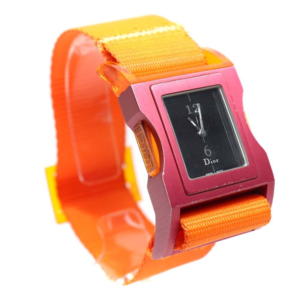 1円~ クリスチャン・ディオール ChristianDior クリス47 D100-326 レディース クォーツ 腕時計 ジャンク 中古拍卖