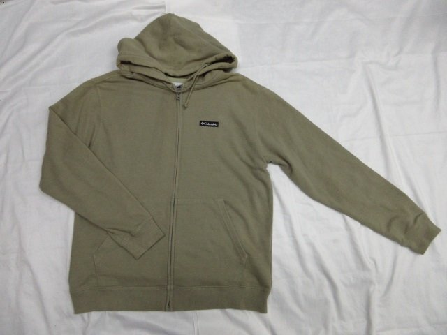 y4835 columbia ブルーマンズトレイル フルジップフーディー Mサイズ スウェット ワンポイント パーカー 123 PM0544  コロンビア拍卖