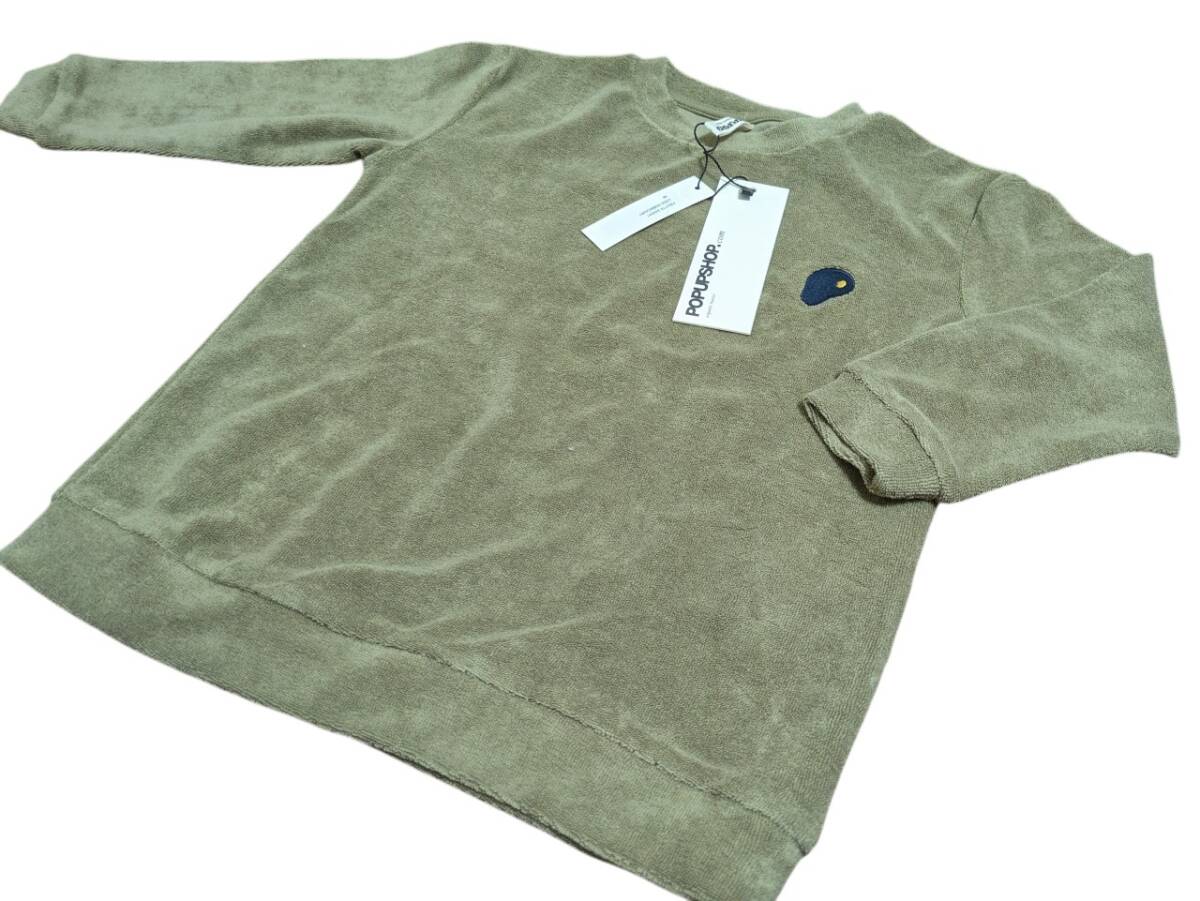 ポップアップショップ POPUPSHOP スウェットシャツ オーガニックコットン パイル地 ベビー キッズ 子供服 3Y 98 ITSOTZE拍卖