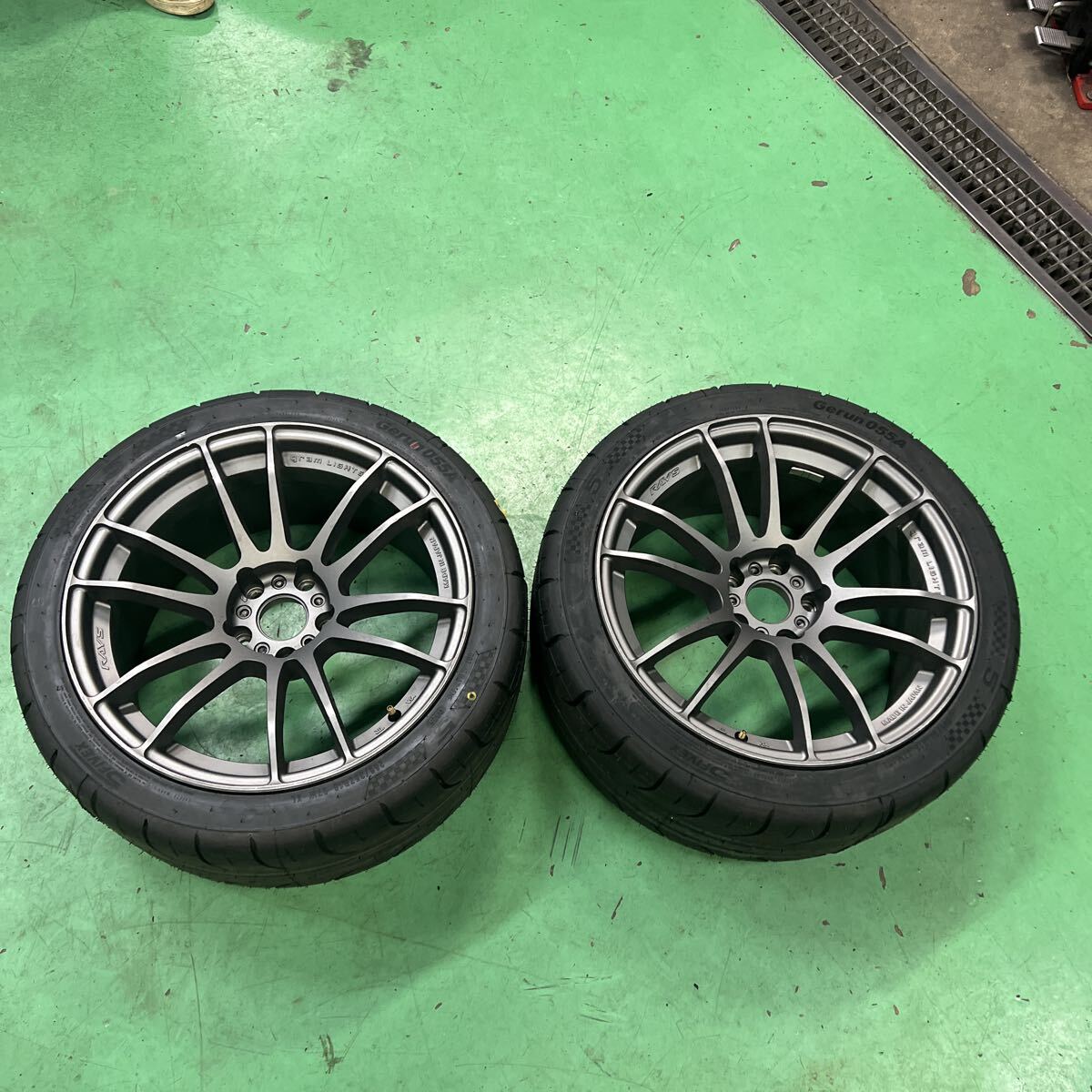 レイズ グラムライツ 57XTREM SPEC-D 18インチ9.5J +12 シルビア スカイライン RAYS 5H PCD114 (3)拍卖