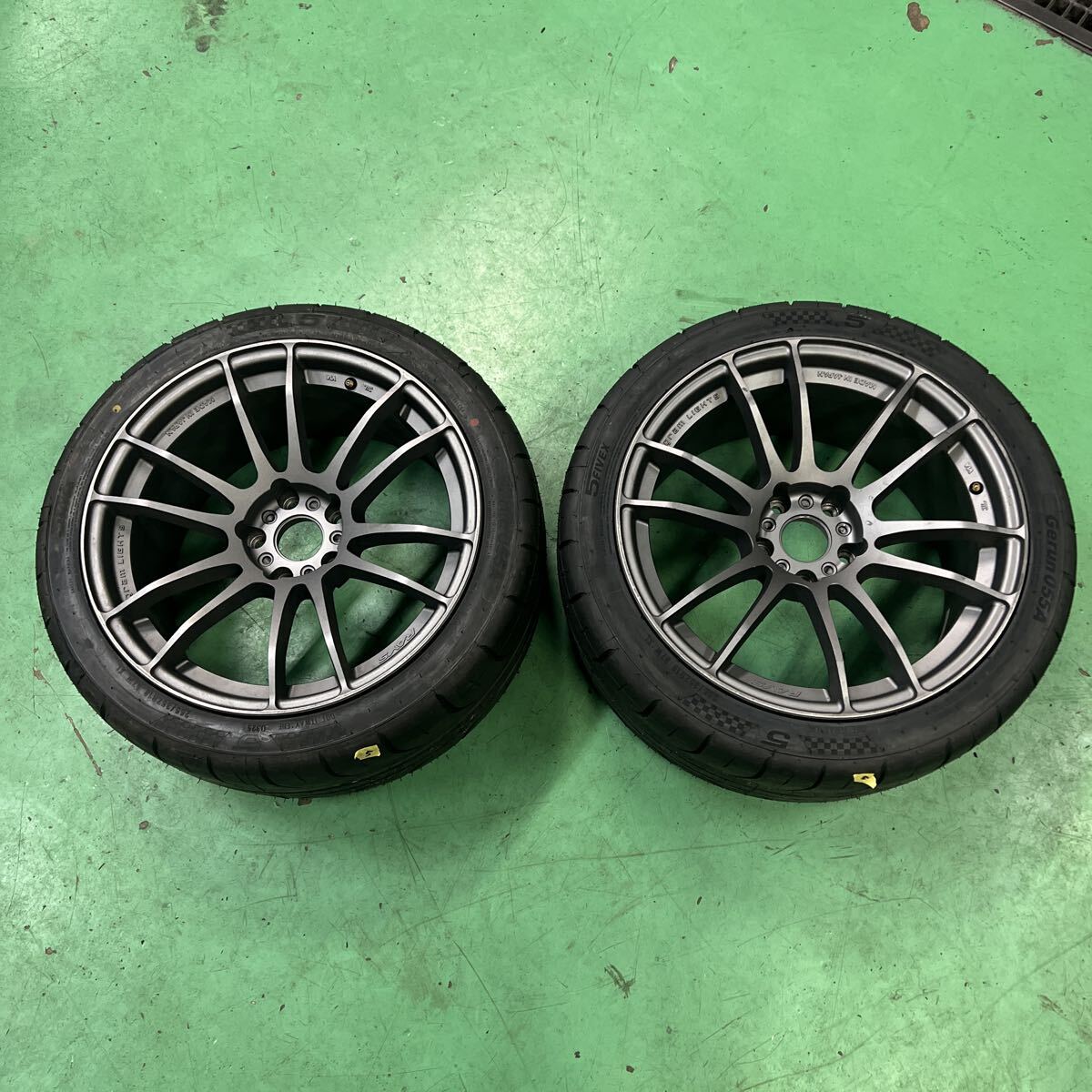 レイズ グラムライツ 57XTREM SPEC-D 18インチ9.5J +12 シルビア スカイライン RAYS 5H PCD114 (5)拍卖