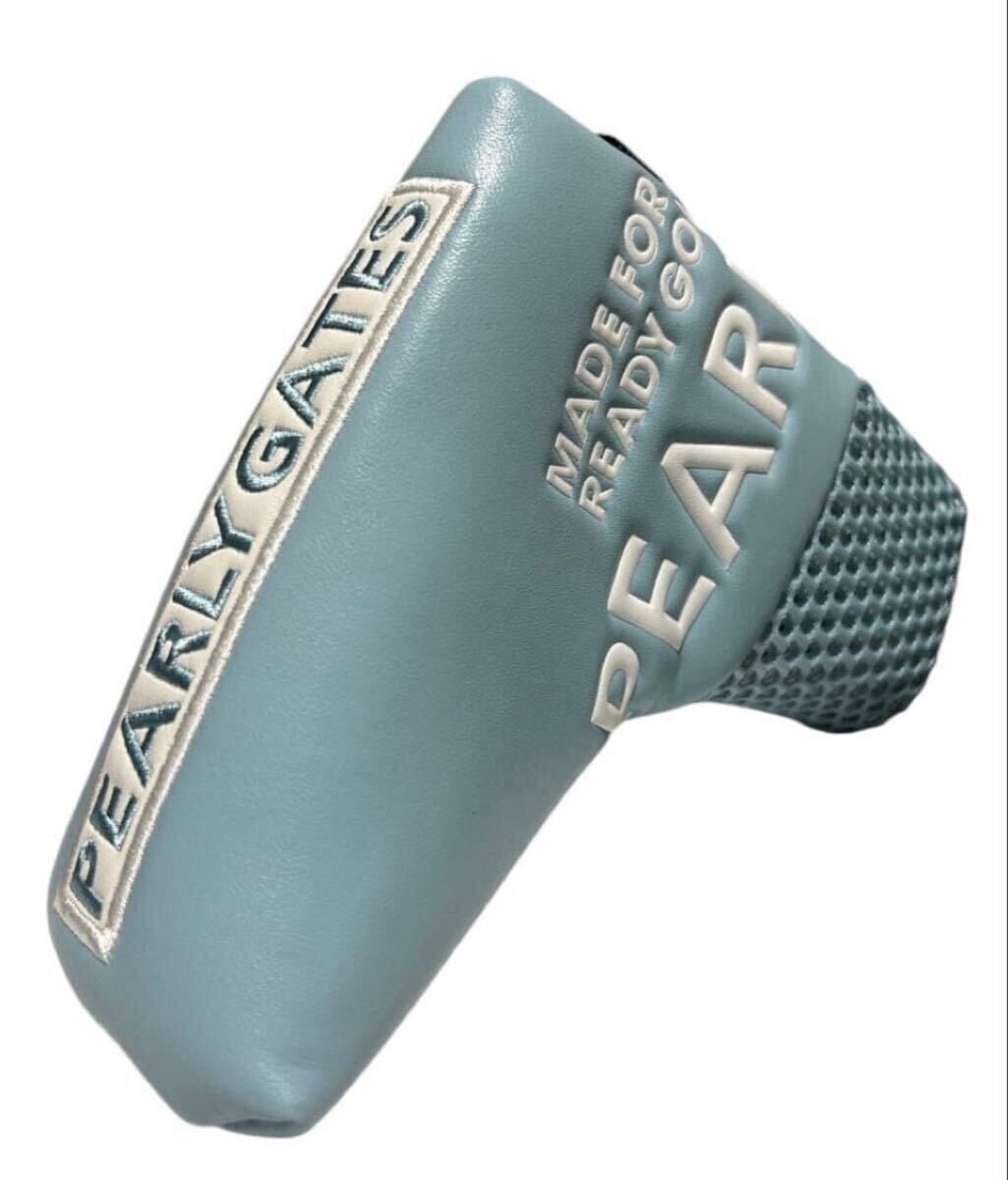 未使用 パーリーゲイツ PEARLY GATES パターカバー 合皮 ピン型用 ゴルフ 053-3984303 ブルー メンズ レディース ギフト拍卖